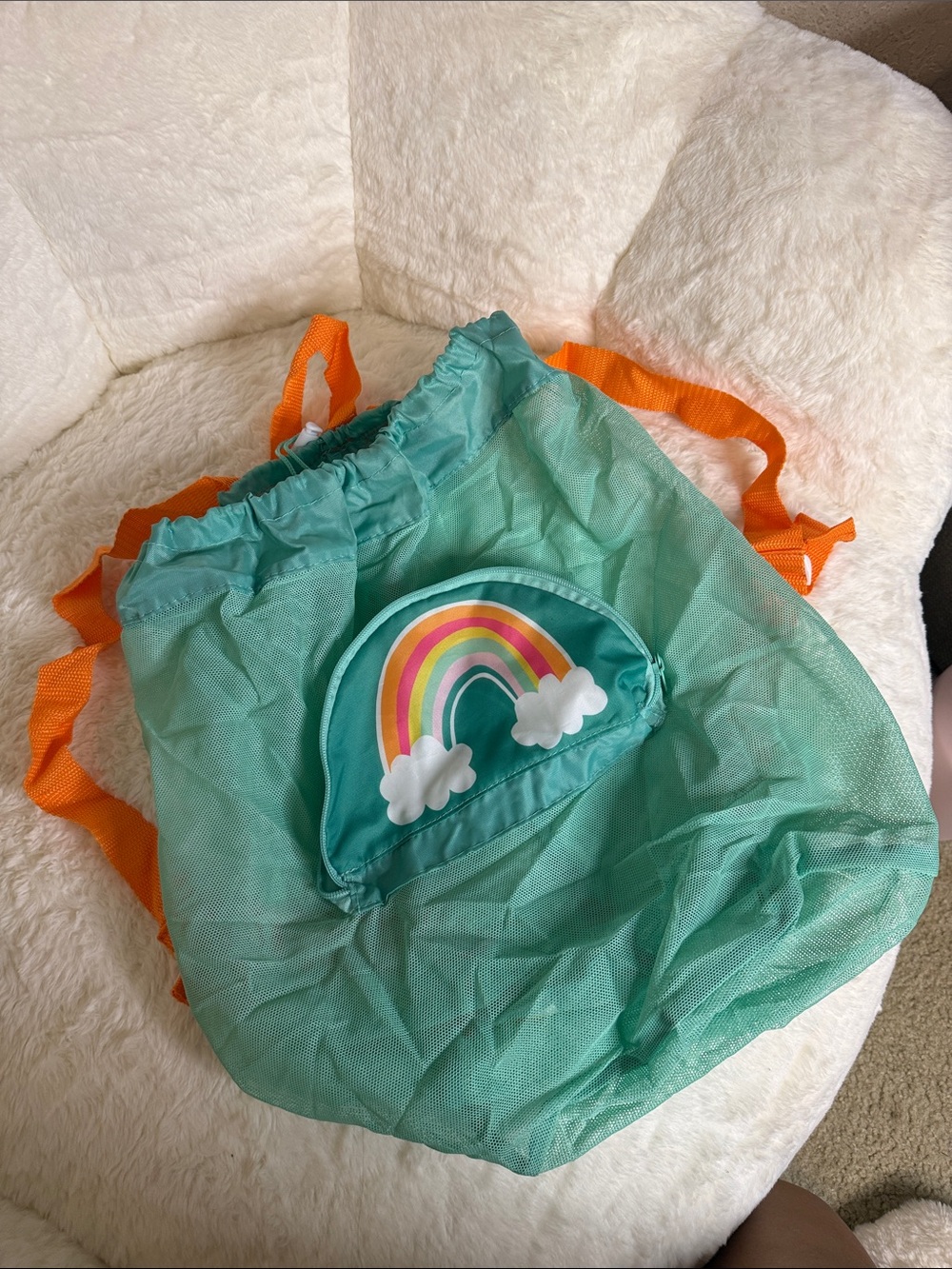 Beach Summer Tote Sun Squad rainbow
Foldable Easy to Carry Picnic Bag blue - Picture 6 of 6